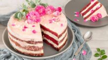 Bolo Red Velvet com Cobertura de Buttercream: Um clássico que combina sabor e elegância