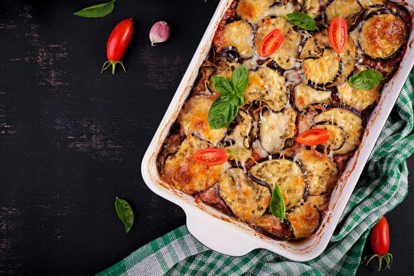 Lasanha de Berinjela com Tofu e Espinafre: Uma Jornada de Sabores e Texturas